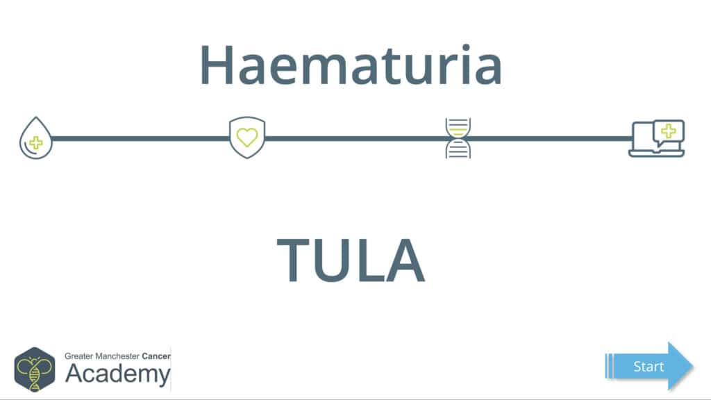 haematuria TULA module graphic
